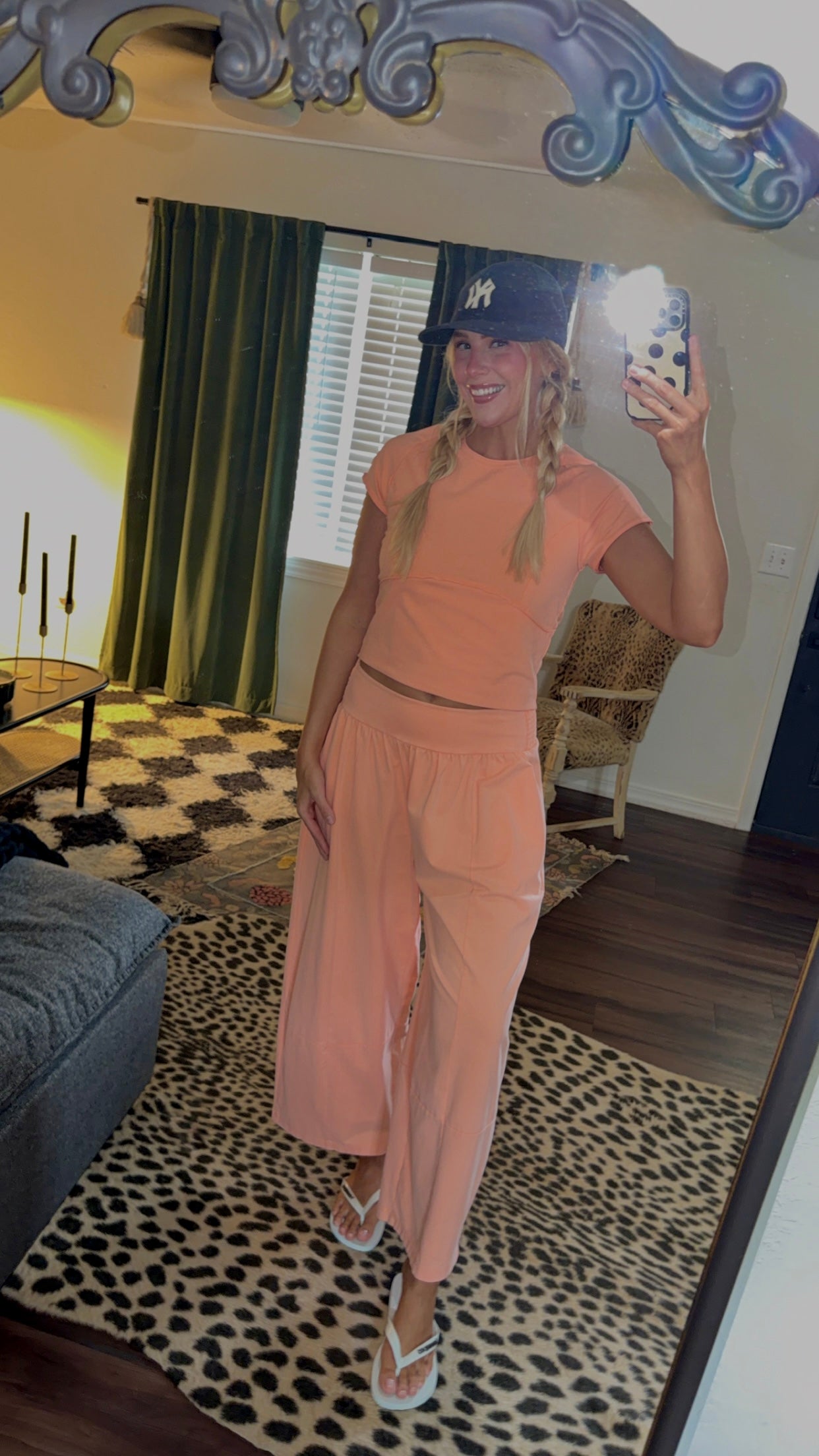 apricot on-the-go matching set