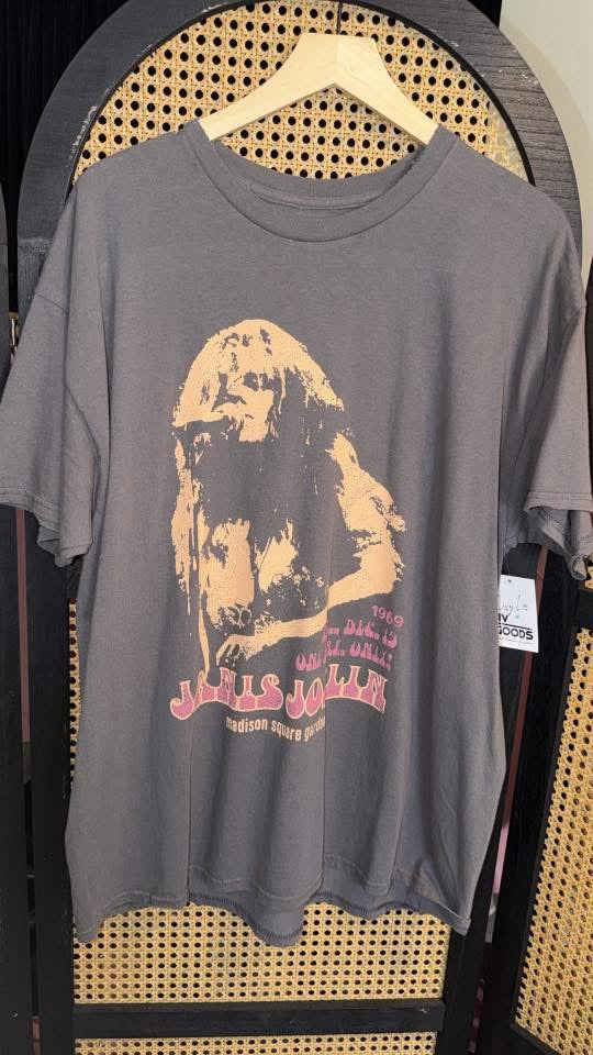 Janis Joplin graphic tee