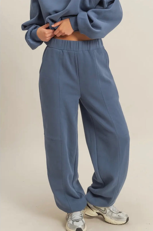 light navy sweatpants