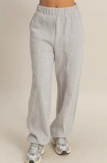 heather grey sweatpants
