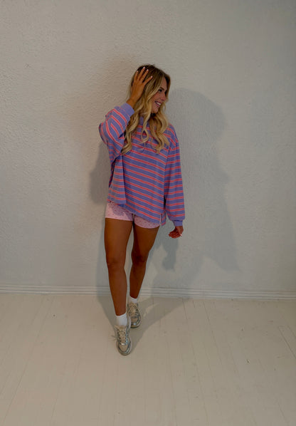 berry sorbet stripe long sleeve