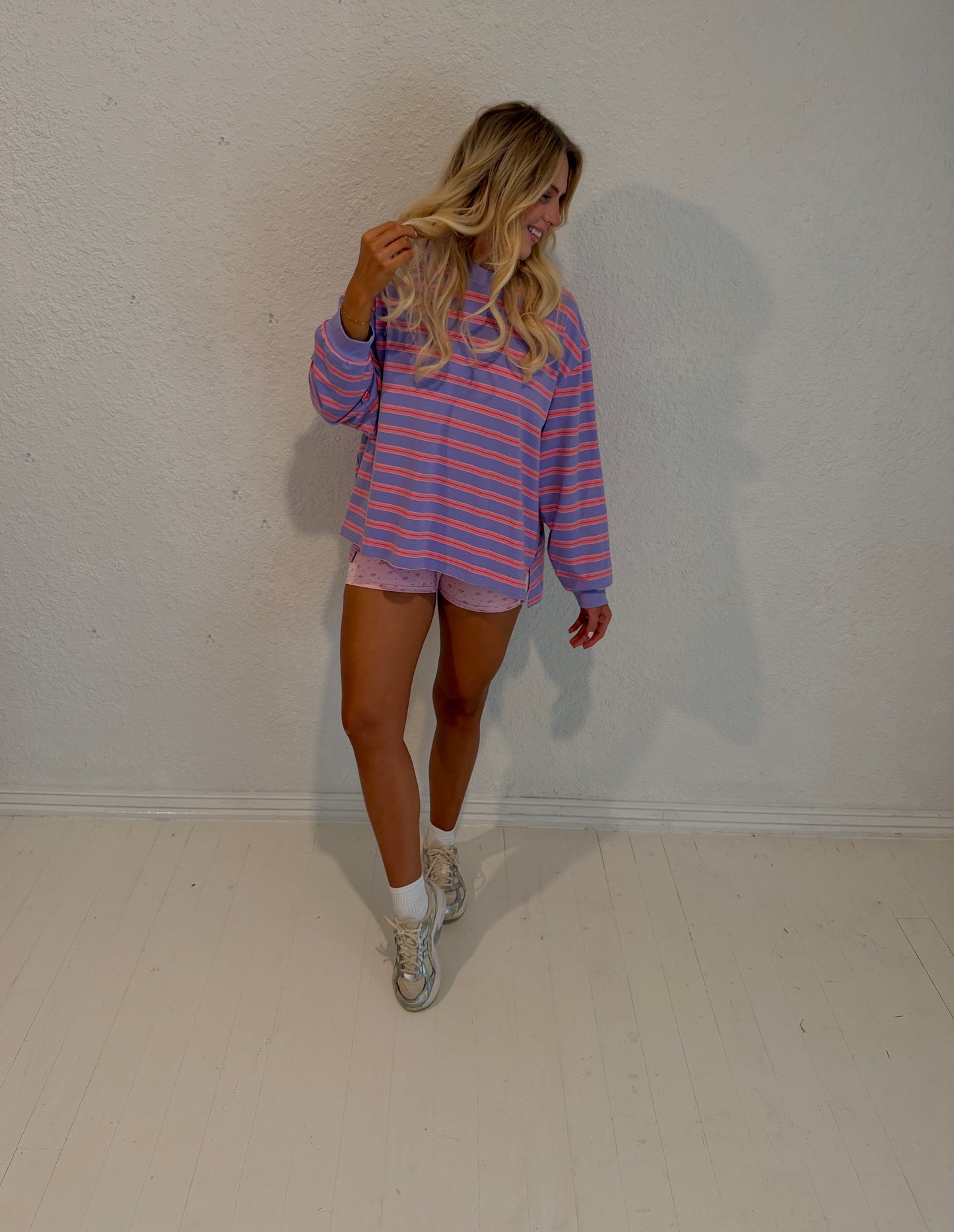 berry sorbet stripe long sleeve