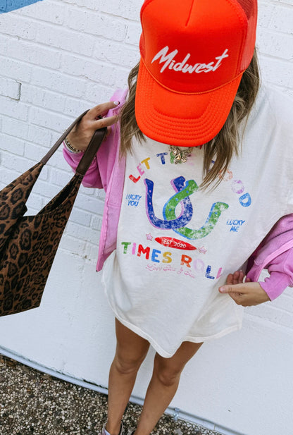 good times roll graphic tee