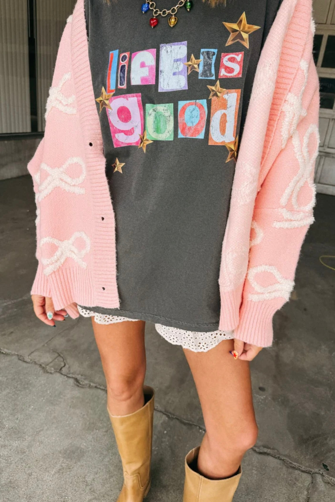 life is good graphic tee