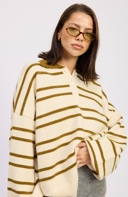 olive pullover sweater