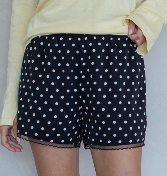 jemma polka dot shorts